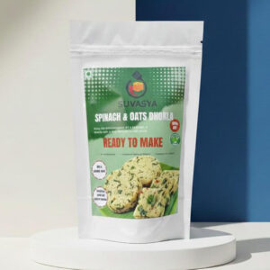 Spinach & Ots Dhokla